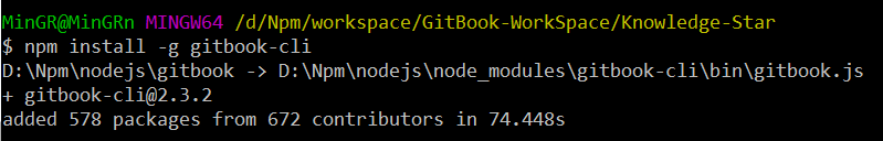 gitbook-install